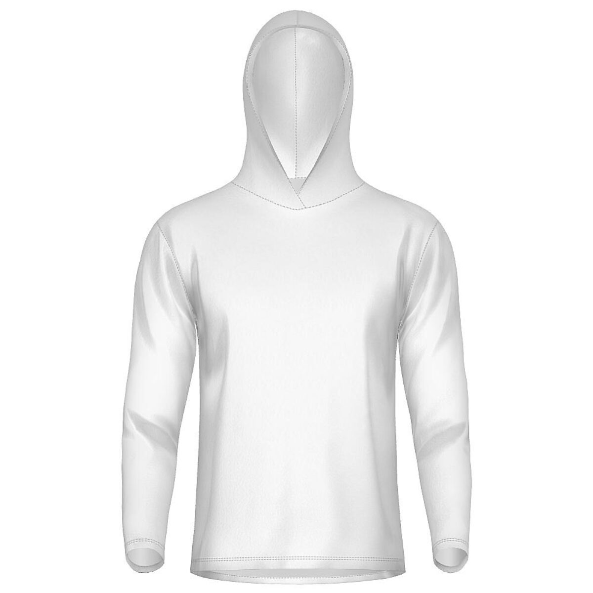 Sublimation Ready Vapor Adult Basic Hoodie Sweatshirt - Ash Heather - 4568L